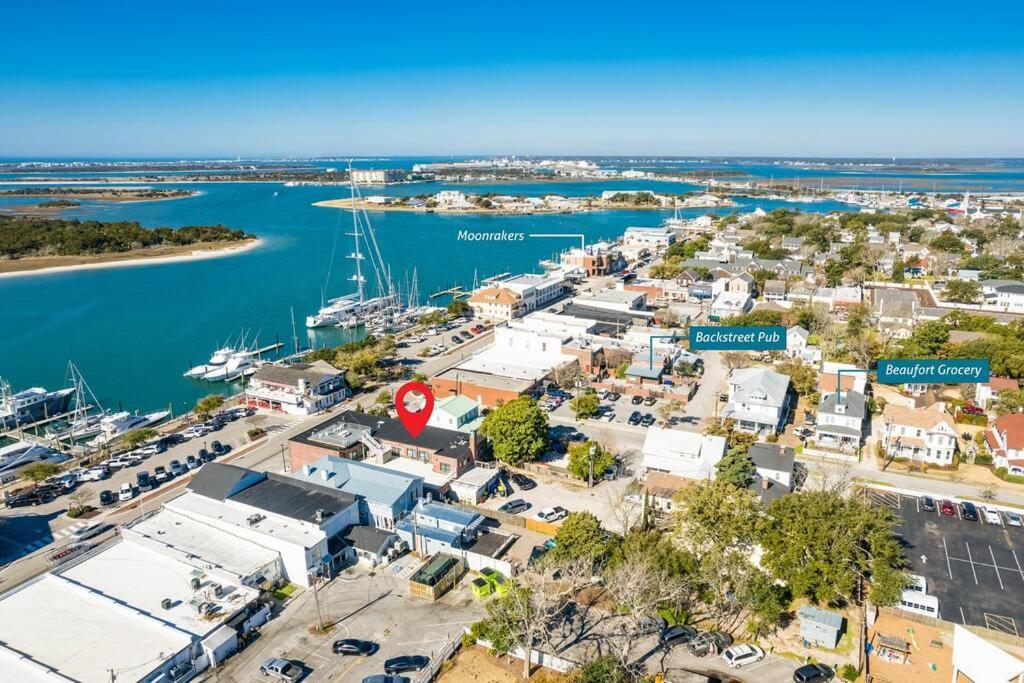 Why Knot Getaway...Rooftop With Waterview! Unit D Beaufort Екстер'єр фото